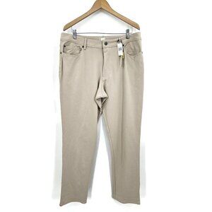 New Swet Tailor Stone Color Pants Mens 36x32 Stretch Suprese